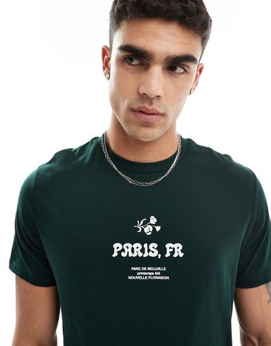 T-shirt à imprimé Paris - Asos Design - Modalova