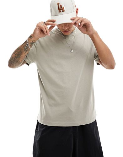 T-shirt coupe décontractée - Taupe - Asos Design - Modalova