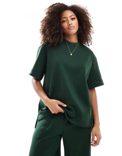 T-shirt d'ensemble oversize en molleton - Asos Design - Modalova