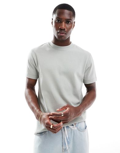 T-shirt élégant en tissu épais de qualité supérieure - clair - Asos Design - Modalova