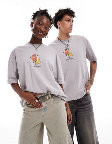 T-shirt oversize unisexe avec imprimé Le Roi Lion Disney - Asos Design - Modalova