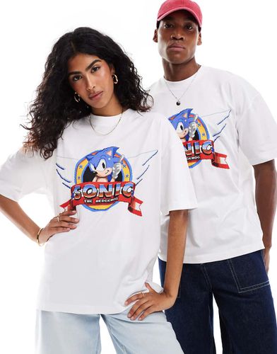 T-shirt oversize unisexe avec imprimé Sonic - Asos Design - Modalova