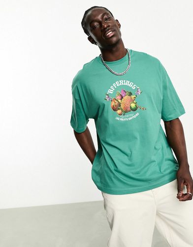 T-shirt oversize à imprimé bol de fruits - Asos Design - Modalova