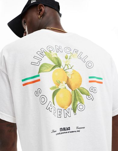 T-shirt oversize à inscription Limoncello au dos - Asos Design - Modalova