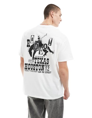 T-shirt oversize avec imprimé cowboy au dos - Asos Design - Modalova