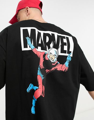 T-shirt oversize avec imprimé Marvel Ant Man - Noir - Asos Design - Modalova