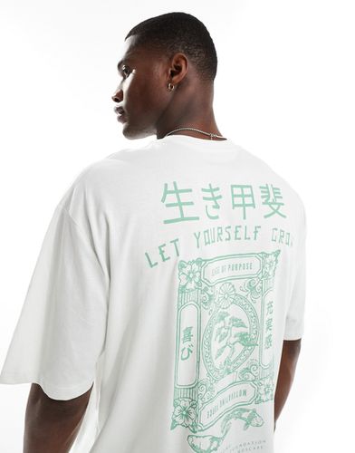 T-shirt oversize avec imprimé souvenir au dos - Asos Design - Modalova