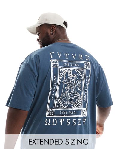 T-shirt oversize avec imprimé Renaissance au dos - Asos Design - Modalova