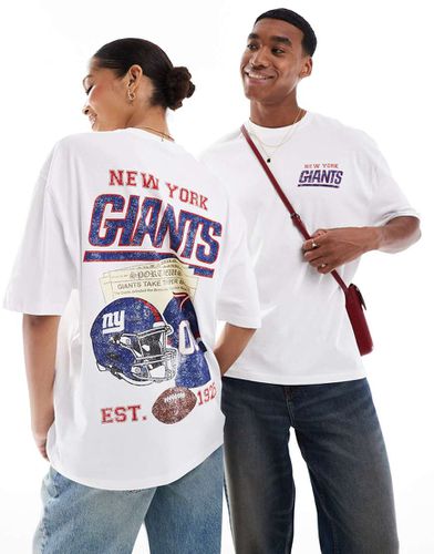 T-shirt oversize avec imprimés NFL New York Giants sous licence - Asos Design - Modalova