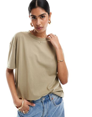 T-shirt oversize - Kaki délavé - Asos Design - Modalova