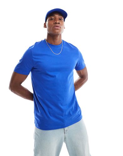 T-shirt ras de cou - Bleu moyen - Asos Design - Modalova