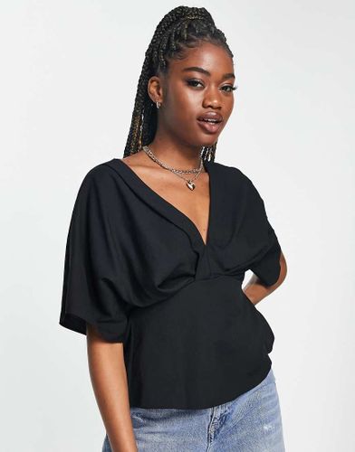 Top smocké style kimono à détail froncé - Asos Design - Modalova