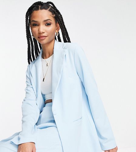 Tall - Blazer de tailleur fluide en jersey - pâle - Asos Design - Modalova