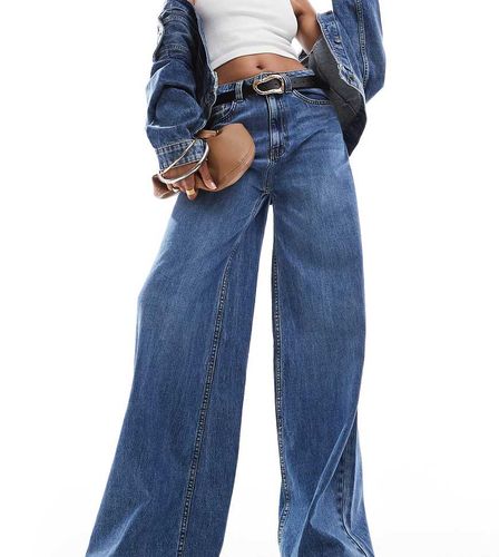 ASOS DESIGN Tall - Jean ample  taille haute - moyen - Asos Tall - Modalova