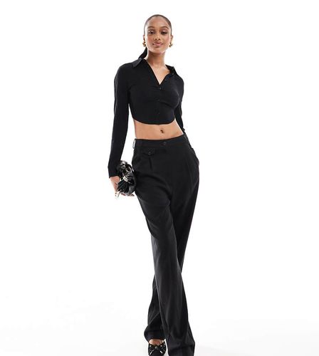 ASOS DESIGN Tall - Pantalon droit ajusté à languette - Asos Tall - Modalova