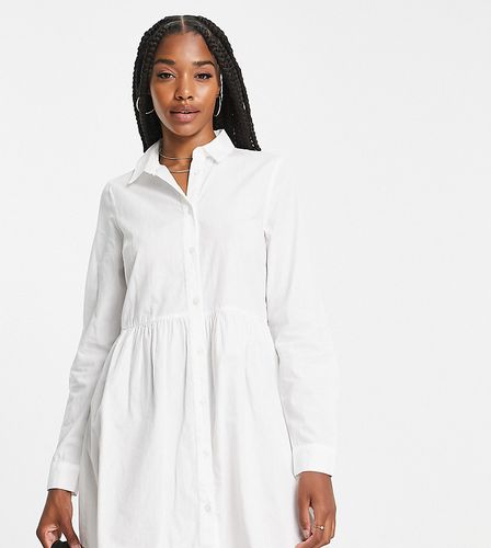 ASOS DESIGN Tall - Robe chemise babydoll courte en coton - Asos Tall - Modalova