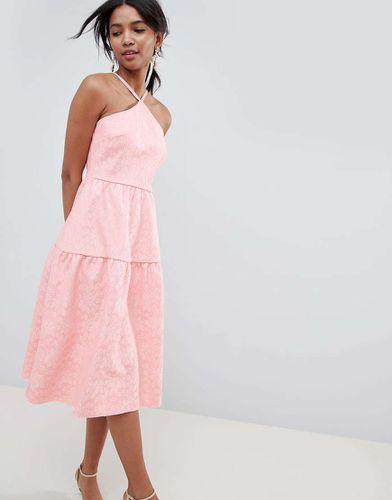 Tiered lace prom dress - Asos Design - Modalova