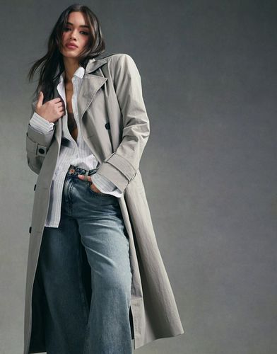 Trench-coat à épaules oversize - Champignon - Asos Design - Modalova