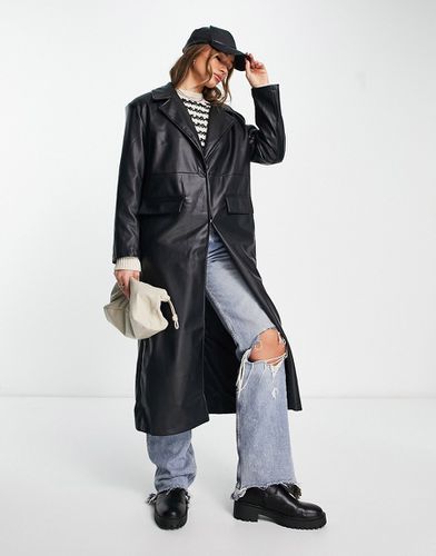 Trench-coat en imitation cuir - Asos Design - Modalova