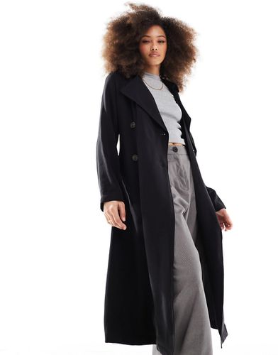Trench-coat mi-long doux - Asos Design - Modalova