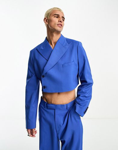Veste de costume courte - de cobalt - Asos Design - Modalova