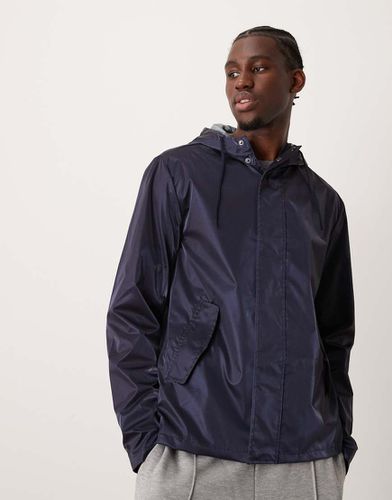 Veste de pluie imperméable en caoutchouc - métallisé - Asos Design - Modalova