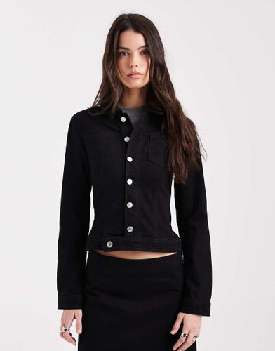 Veste en jean d'ensemble  dtail poche - pur - Asos Design - Modalova