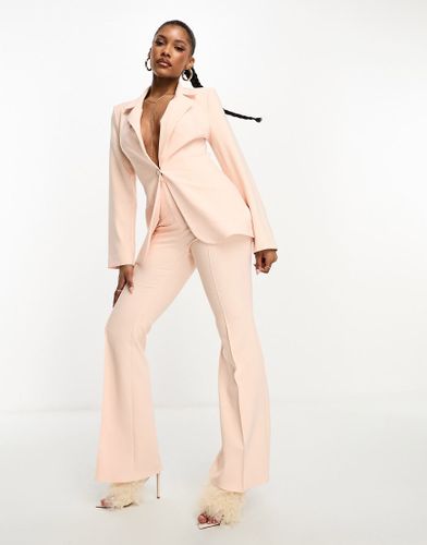 Pantalon de tailleur évasé - clair - Asos Luxe - Modalova