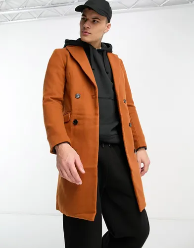 Manteau en laine - Orange - Bolongaro Trevor - Modalova