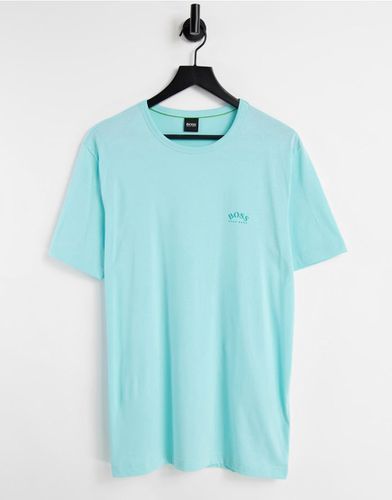 BOSS - Athleisure - T-shirt avec logo incurvé - menthe - Boss Green - Modalova