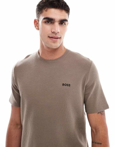 Boss - Bodywear - T-shirt d'ensemble gaufr - Boss Bodywear - Modalova