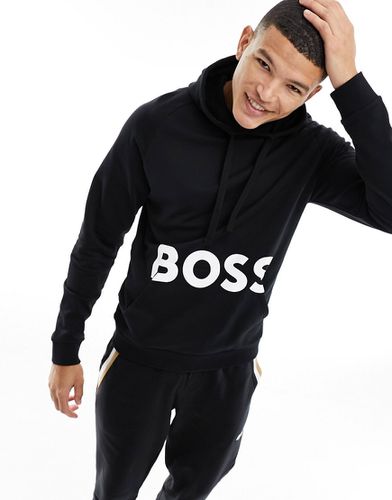 BOSS - Bodywear - Sweat-shirt à capuche et logo imprimé - Boss Bodywear - Modalova