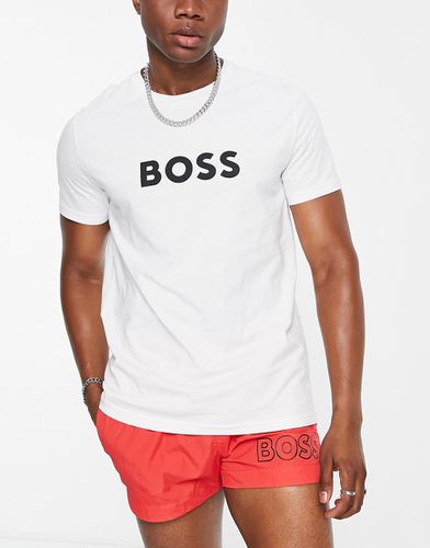 BOSS - Swimwear - T-shirt avec logo sur le devant - BOSS Bodywear - Modalova