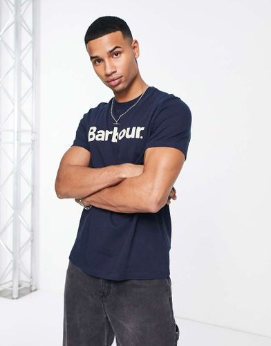 T-shirt avec grand logo sur la poitrine - Barbour - Modalova