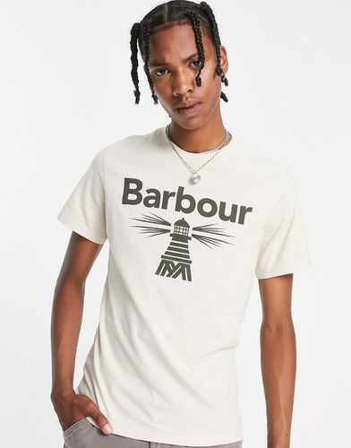 T-shirt à grand logo - Beige - Barbour Beacon - Modalova