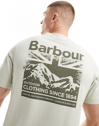 Catterick - T-shirt imprimé au dos - cassé - Barbour - Modalova