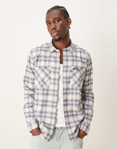 Dulwich - Chemise à carreaux brossés - royal - Barbour International - Modalova