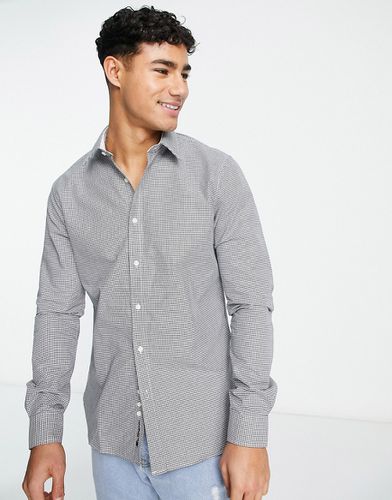 Chemise à mini carreaux vichy - Noir - Ben Sherman - Modalova