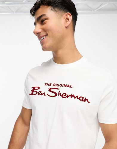 T-shirt à manches courtes et logo - Ben Sherman - Modalova