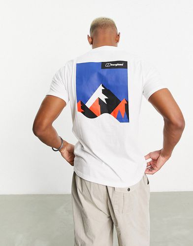Dolomites - T-shirt avec imprimé montagne au dos - Berghaus - Modalova
