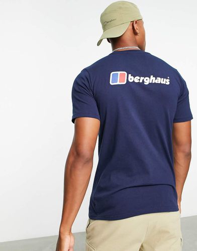 T-shirt avec logo sur le devant et au dos - Berghaus - Modalova