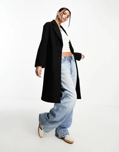 Manteau oversize ajusté - Bershka - Modalova