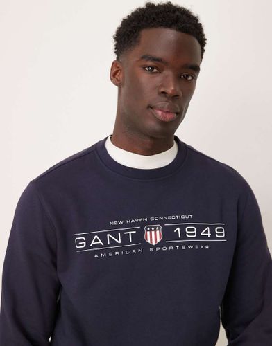 Sweat avec logo blason sur la poitrine - Gant - Modalova