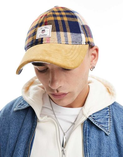 Casquette à carreaux avec logo - Beige - Gant - Modalova