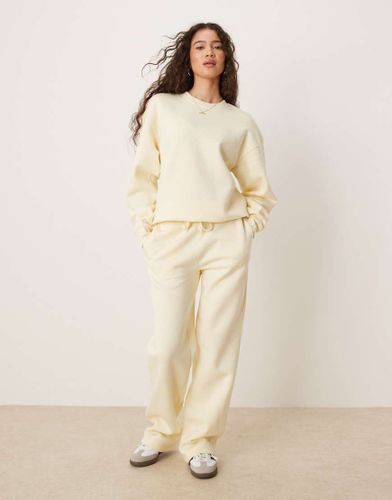 Pantalon de jogging droit  assortir - beurre - Gina Tricot - Modalova