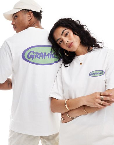 T-shirt unisexe en coton avec imprimé à l'avant - Gramicci - Modalova