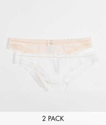 Lila - Lot de 2 culottes - Rose/ivoire - MULTI - Dorina - Modalova