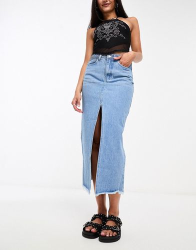 Jupe longue en jean style années 90 - Daisy Street - Modalova