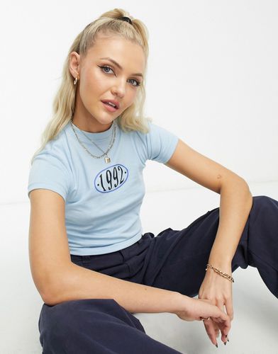 T-shirt court style années 90 à motif 1992 - Daisy Street - Modalova