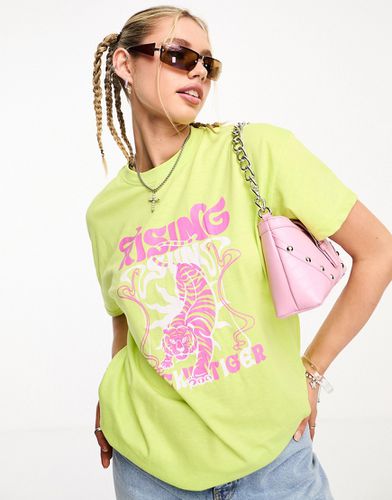 T-shirt oversize à imprimé Rising Sun - Daisy Street - Modalova